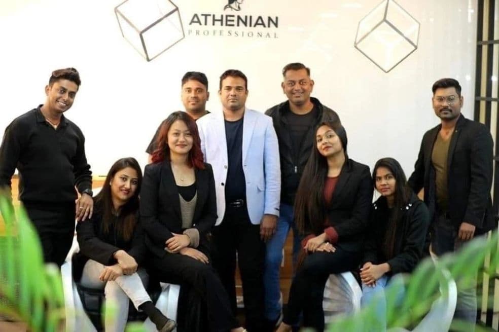 The Athenian Professional team